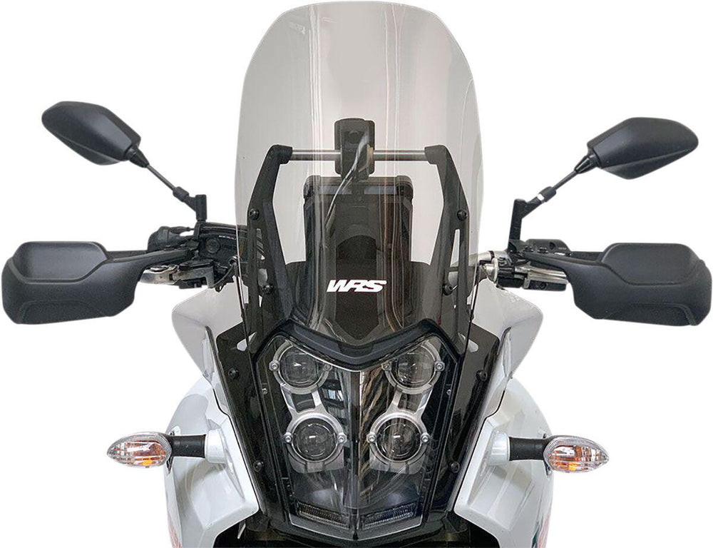 WRS Windscreen For Yamaha XTZ 690 2019-2022 36.5 cm (14-3/8") - Smoke
