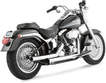 Vance & Hines Straightshots Exhaust System For Harley Davidson FLST 1340 1987-1990 - Chrome
