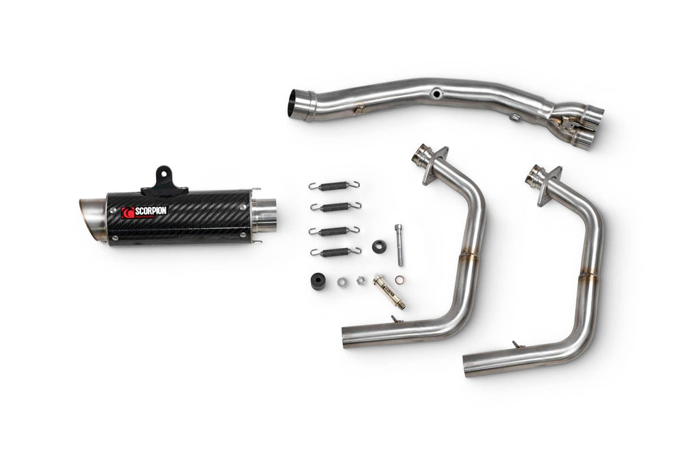 Scorpion RP1-GP Race System Carbon Fibre For Kawasaki Ninja 500 2024-2025