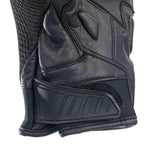 Bike It  UFG Ultimate Streetfighter Leather Motorcycle Gloves Black