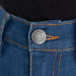 Oxford Original Approved AA Super Stretch Ladies Jean Mid Blue