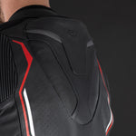 Oxford Nexus 1.0 Leather Men's Suit Black/Red