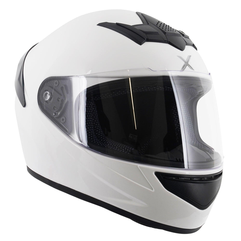 Axor Rage Full Face Helmet - Gloss White