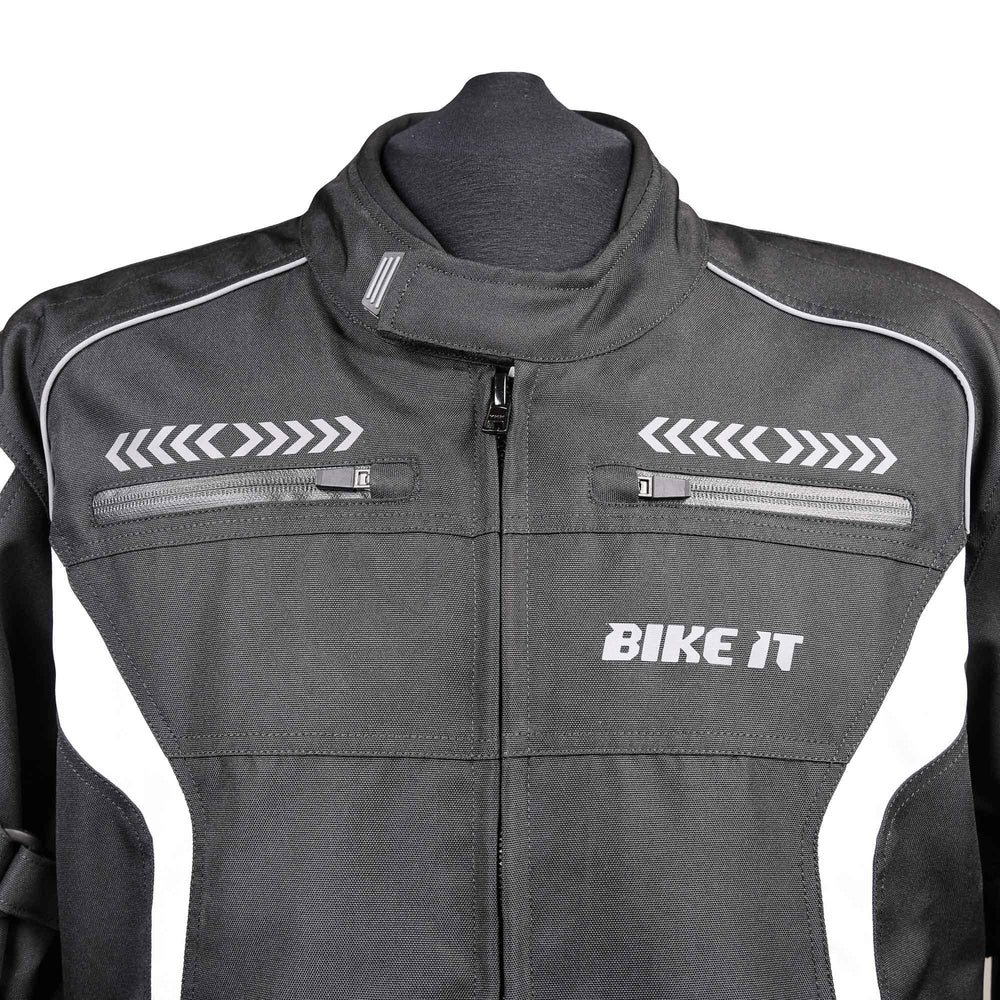 Bike It  Flux Textile Waterproof Sports Motorcycle Jacket