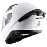 Axor Apex Full Face Helmet - White Gloss