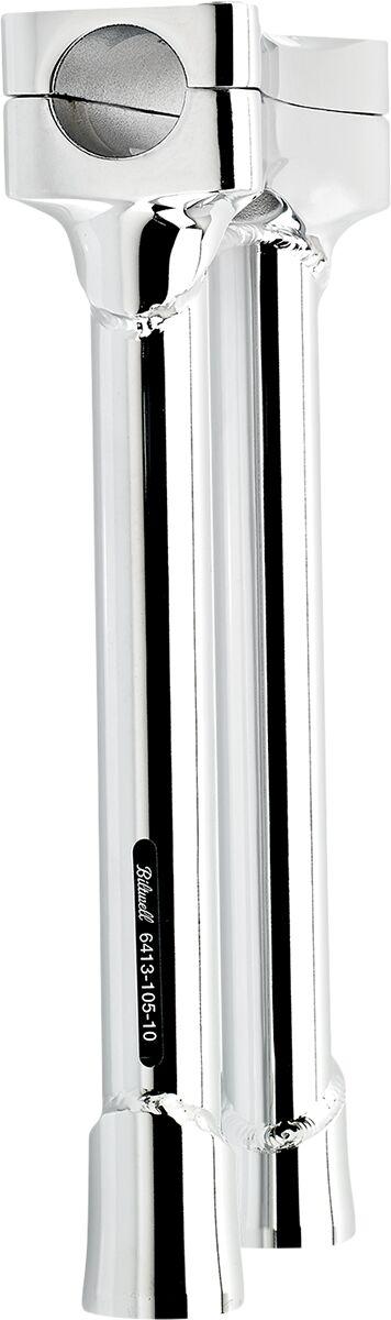 Biltwell Murdock O S Risers 25.5 cm (10") - Chrome