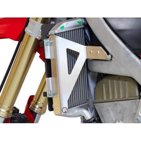 AXP HDPE Radiator Braces For Ducati Desmo 450 EDS 2026 - Black