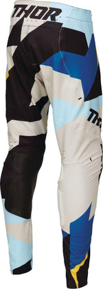 Thor Sportmode Brave Pants - Black Blue Grey Yellow