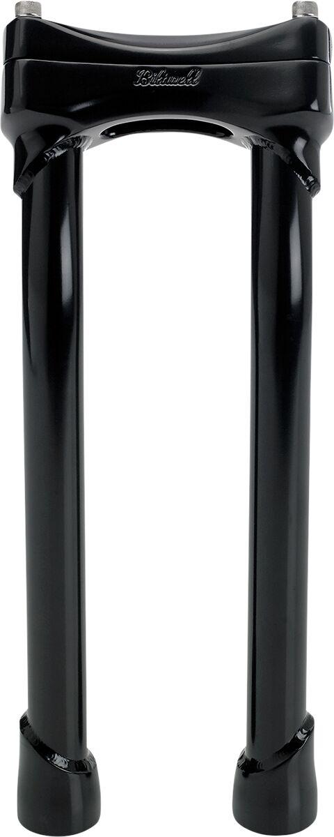 Biltwell Murdock O S Risers 30.5 cm (12") - Black Satin