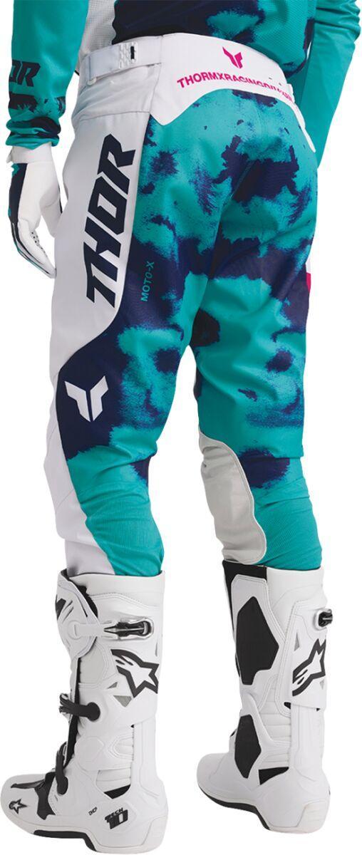 Thor Launchmode Bleach Pants - White/Aqua