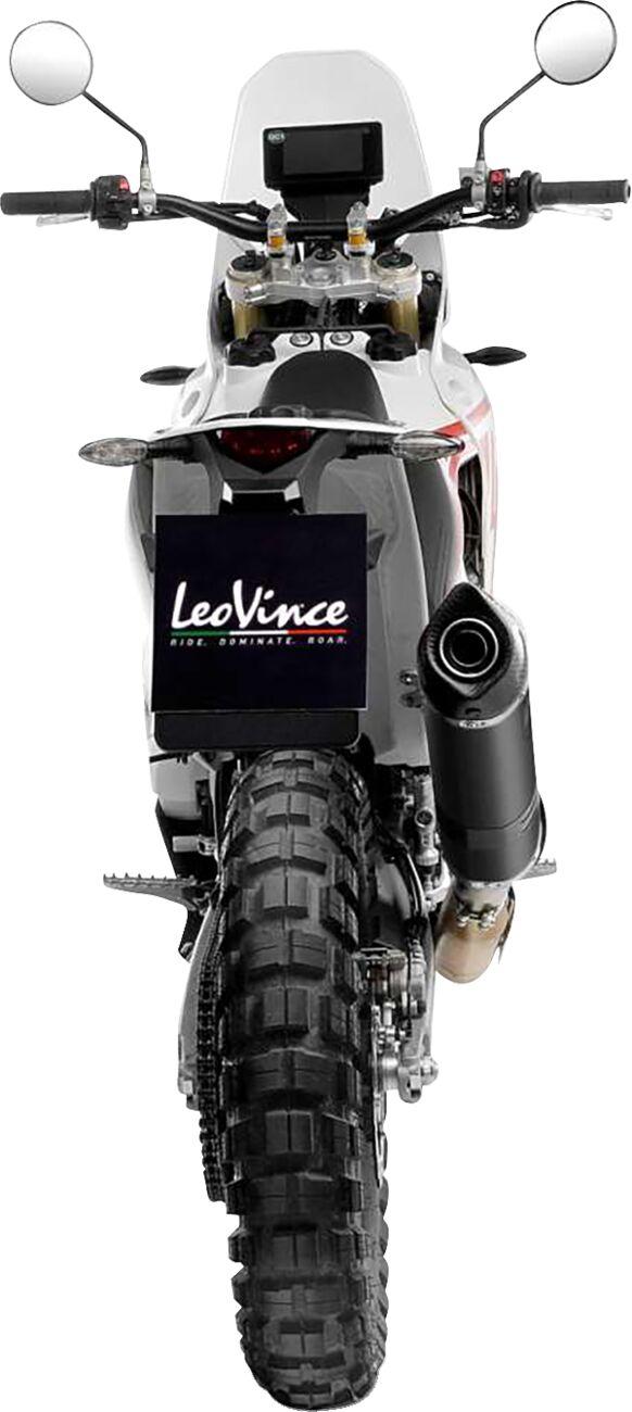 LeoVince For LV One Slip On Silencer For Kove 450 2023-2024 - Black