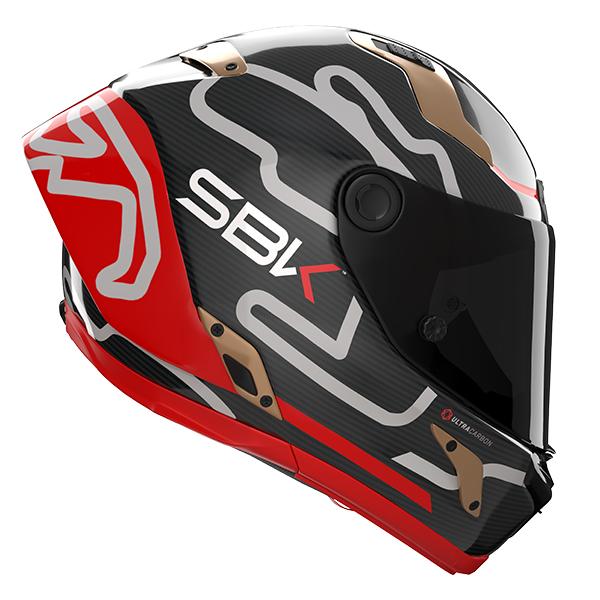 Nolan X-804 RS Full Face Motorcycle Helmet - SBK 360