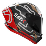 Nolan X-804 RS Full Face Motorcycle Helmet - SBK 360