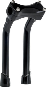 Biltwell Murdock O S Risers 25.5 cm (10") - Black Satin