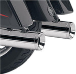 Cobra True Dual Header Pipes For Harley Davidson FLHR 1340 1995-1998 - Chrome