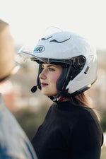 Shoei J-Cruise 3 Plain White Helmet