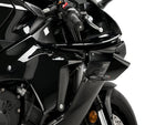 Puig Downforce Spoilers For Yamaha YZF R1 2020-2025 - Black