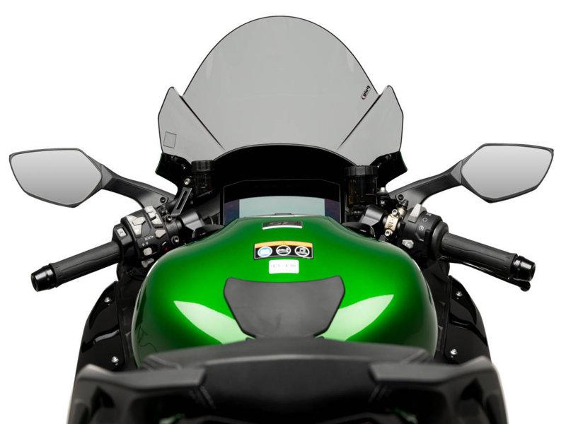 Puig Z-Racing Screen For Kawasaki H2 SX SE 2023-2025 - Black