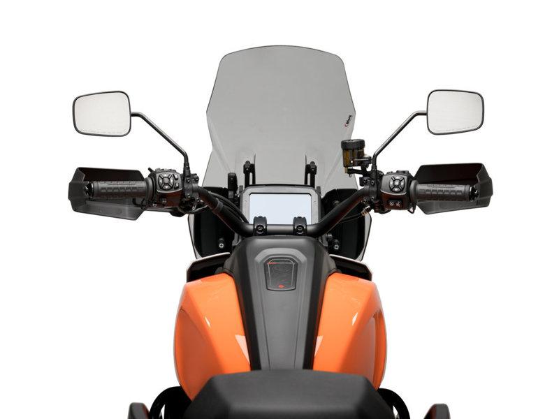 Puig Touring Screen For Harley Davidson Pan America 1250 2021-2024 - Light Smoke