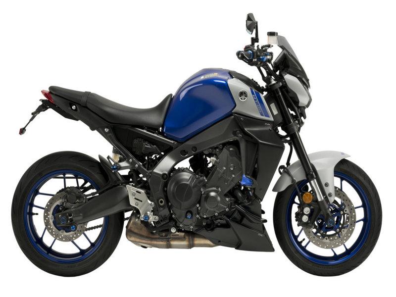 Puig Downforce Spoilers For Yamaha MT-09 2021-2023 - Black