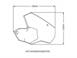 Puig Handlebar Deflectors For BMW F750 GS 2018-2024 - Light Smoke