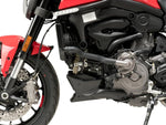 Puig Engine Spoiler For Ducati Monster 937 2021-2025 - Matt Black