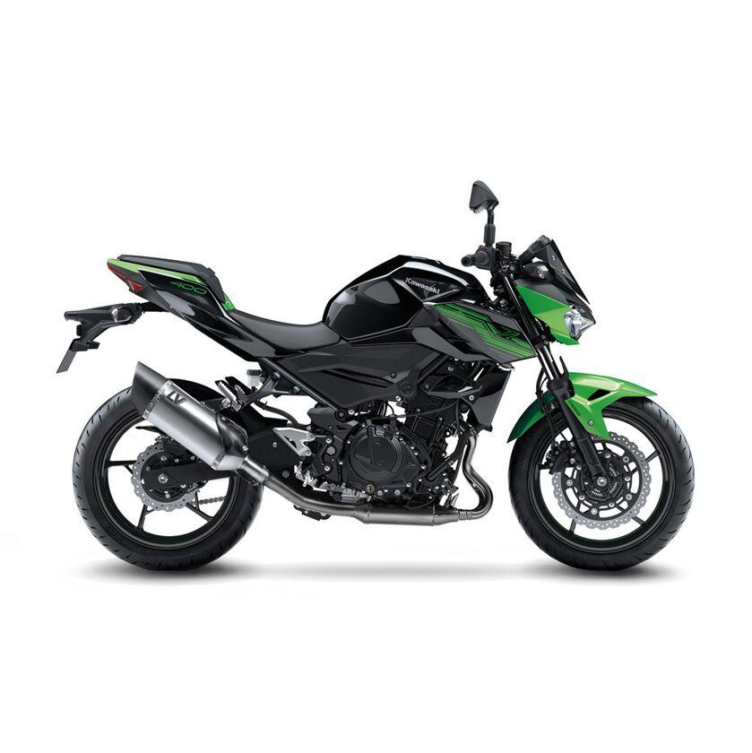 LeoVince LV-14R Titanium Silencer For Kawasaki EX 400 2018-2022 Right