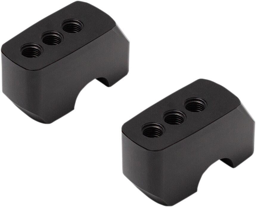 S&S Cycle Handlebar Risers For Royal Enfield Continental GT 650 EFI 2019-2021- Black