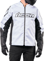 Icon Unisex Hooligan Jacket - Black White