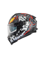 Premier Typhoon MO Helmet - Black/Grey/Red/White