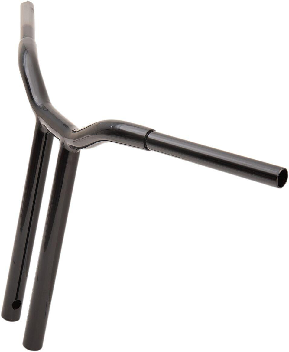 LA Choppers Kage Fighter Welded Straight-Riser Handlebar 40.5 cm (16") - Black