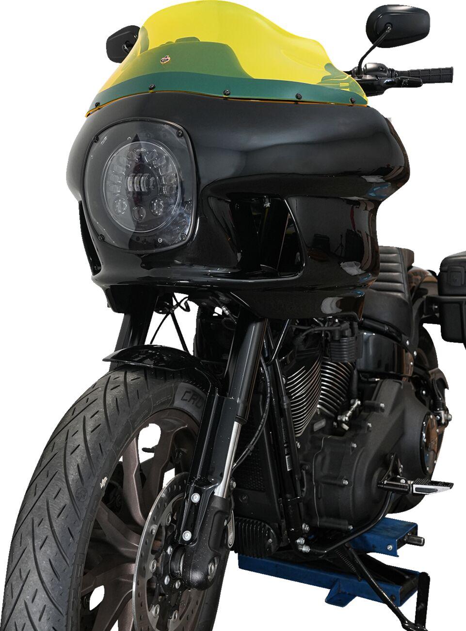 Klock Werks Ice Flare Windshield For FXRP Fairing For Harley Davidson FXRP 1340 1984 23 cm (9") - Yellow