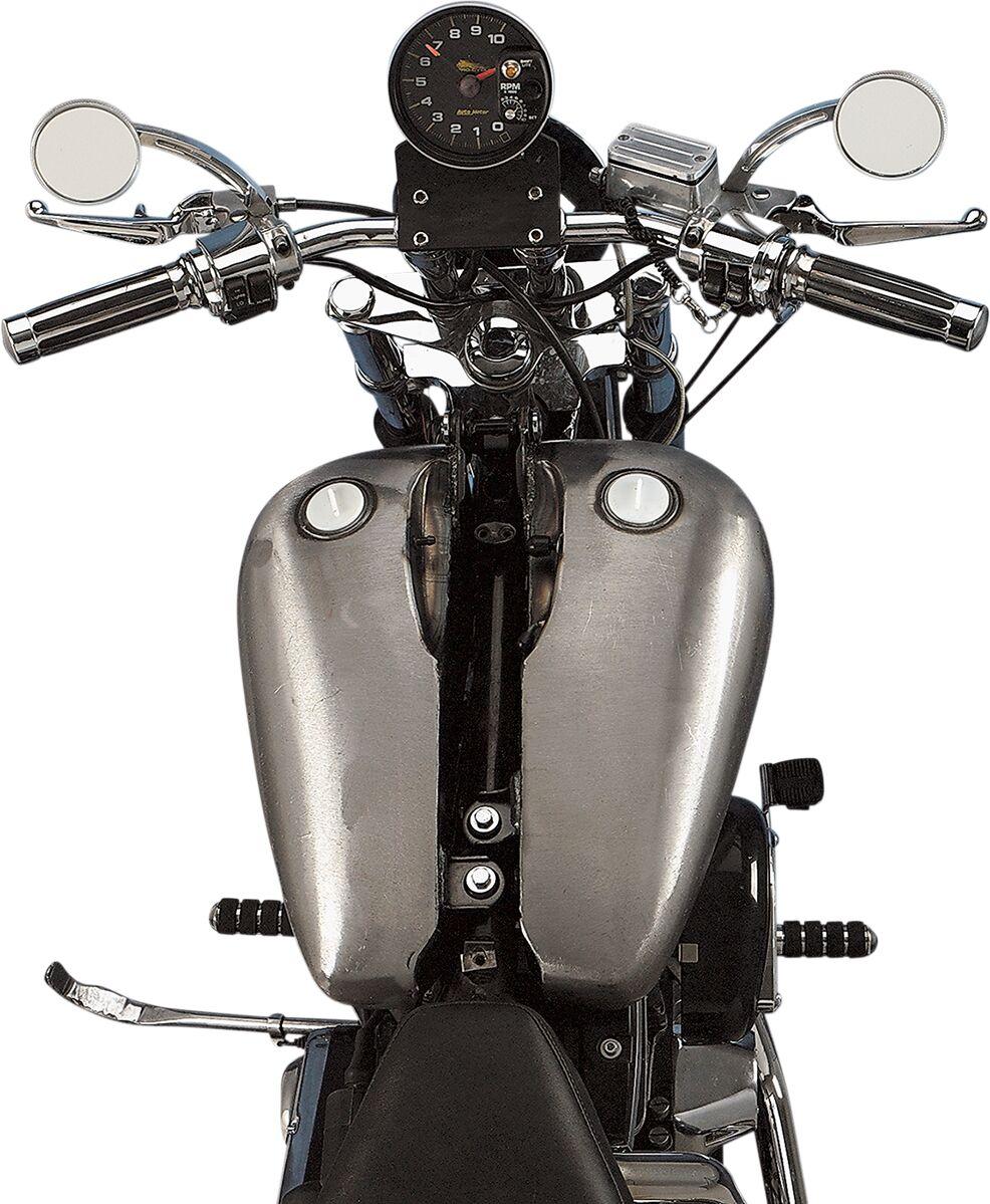 Drag Specialties Fat Bob-Style Gas Tank For Harley Davidson FLHR 1340 1994-1995 - 18.9 Litre Raw