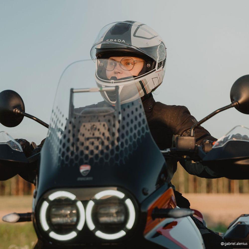 Spada Orion 2 Element White Grey Red Helmet [22.06]