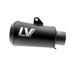LeoVince LV-10 Full Black Full Exhaust System For Yamaha MT-07 ABS 2020-2026