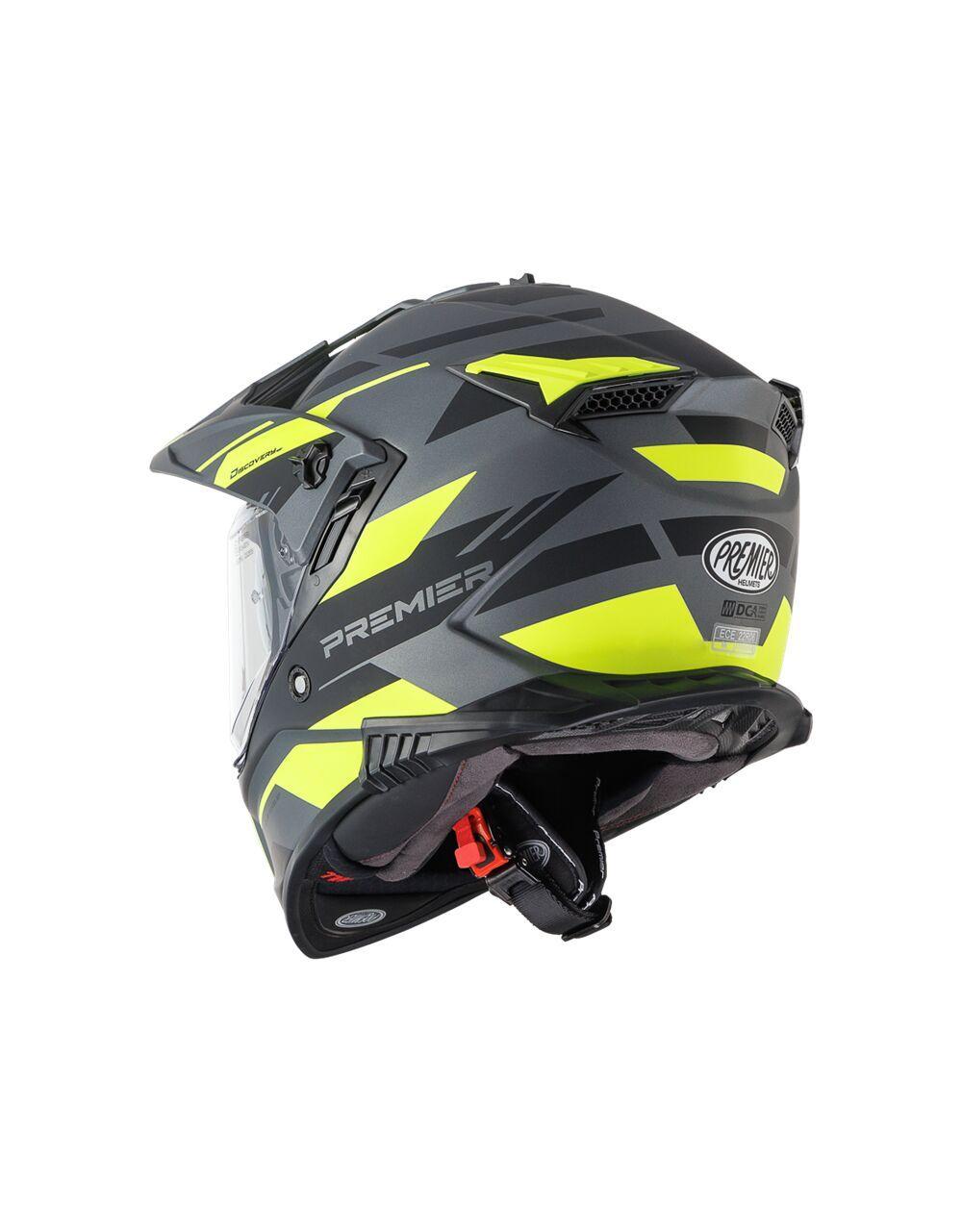 Premier Discovery EA Helmet - Black/Yellow