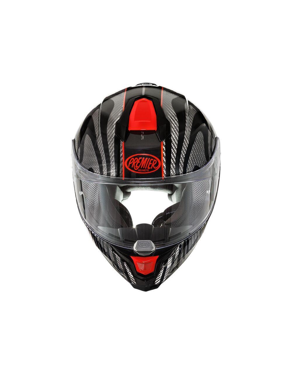 Premier Hyper Carbon PS Helmet - Black/Red