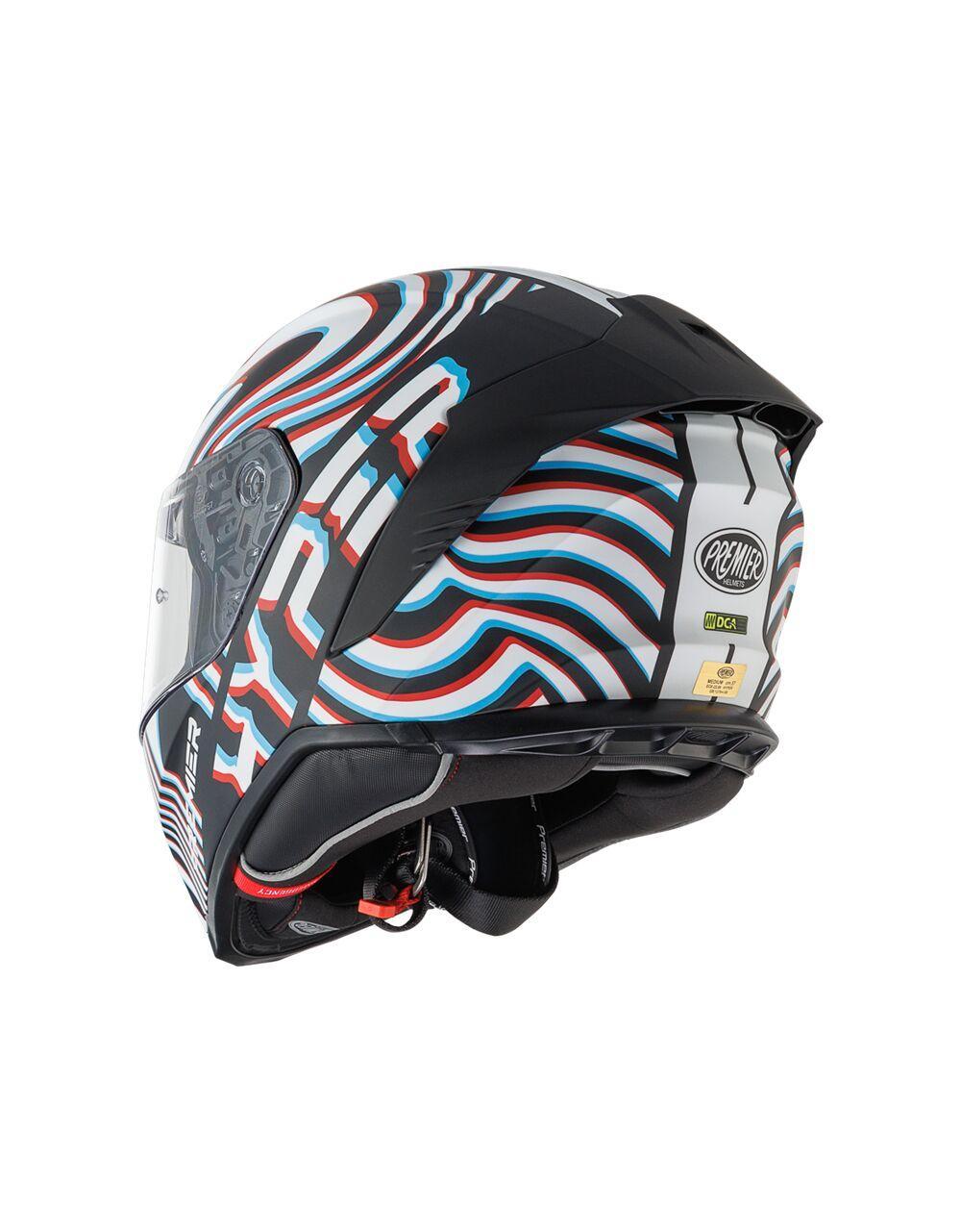 Premier Hyper PS Helmet - Black/Blue/Red/White