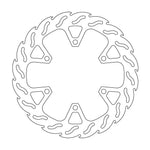 Moto Master Flame Series Fixed Brake Disc For Kawasaki EX 250 R 2008-2012 - Front Right