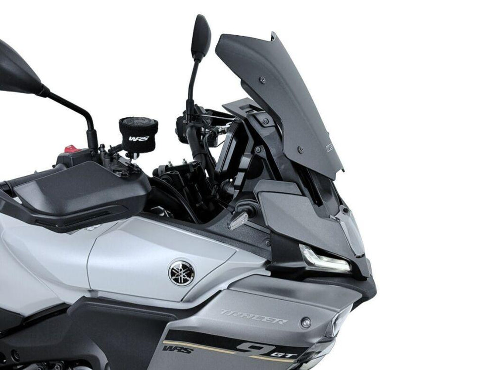 WRS Windscreen Sport Yamaha For Yamaha MT-09 TR DXCS 2025 30 cm (11-3/4") - Black
