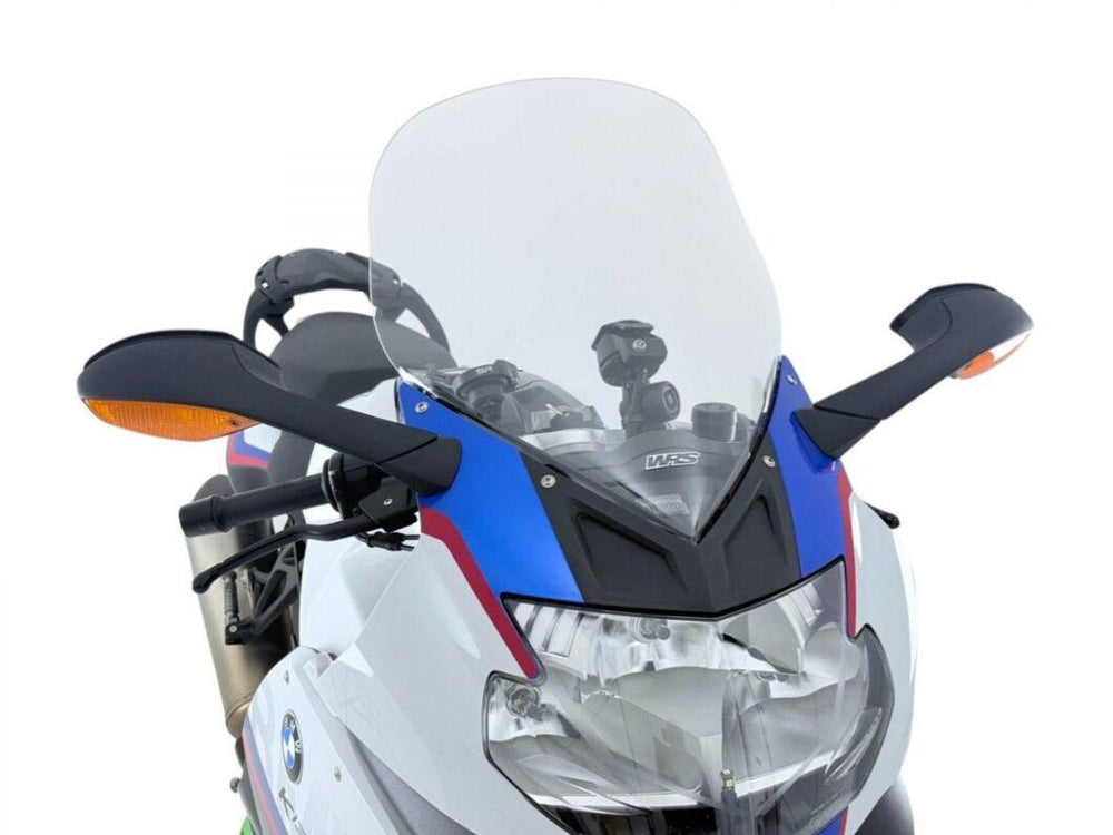 WRS Windscreen Touring K1200S/K1300S For BMW K 1200 S 2005-2008 49 cm (19-3/8") - Clear