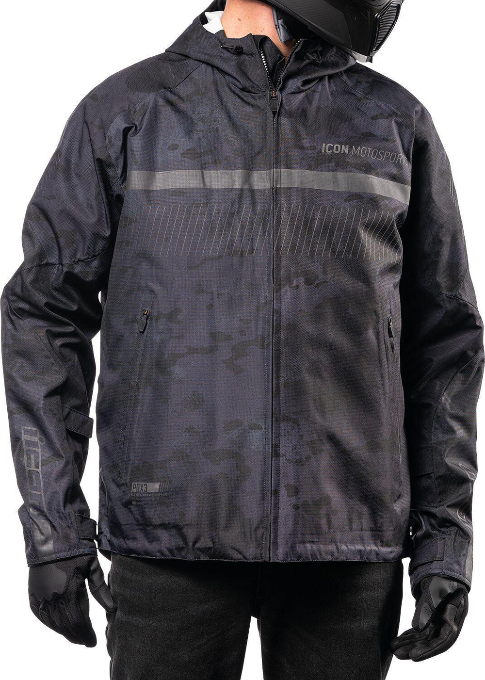 Icon Unisex PDX3 Jacket - Camo Grey