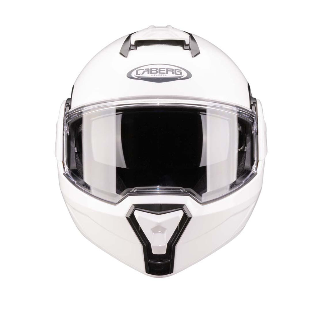 Caberg Trip Flip Front Motorcycle Helmet - White