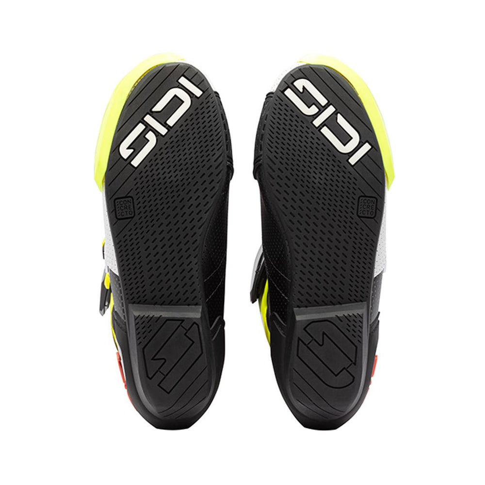 Sidi Mag 2 Air Motorcycle Boots - Fluro Yellow/Fluro Coral