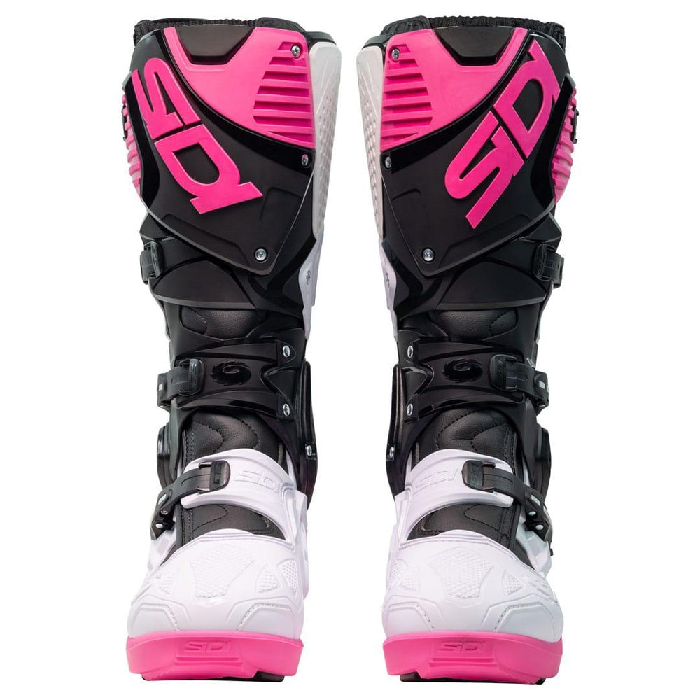 Sidi Crossfire 3 SRS CE Boots Black White Pink