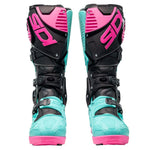 Sidi Crossfire 3 SRS CE Boots Black Mint Pink