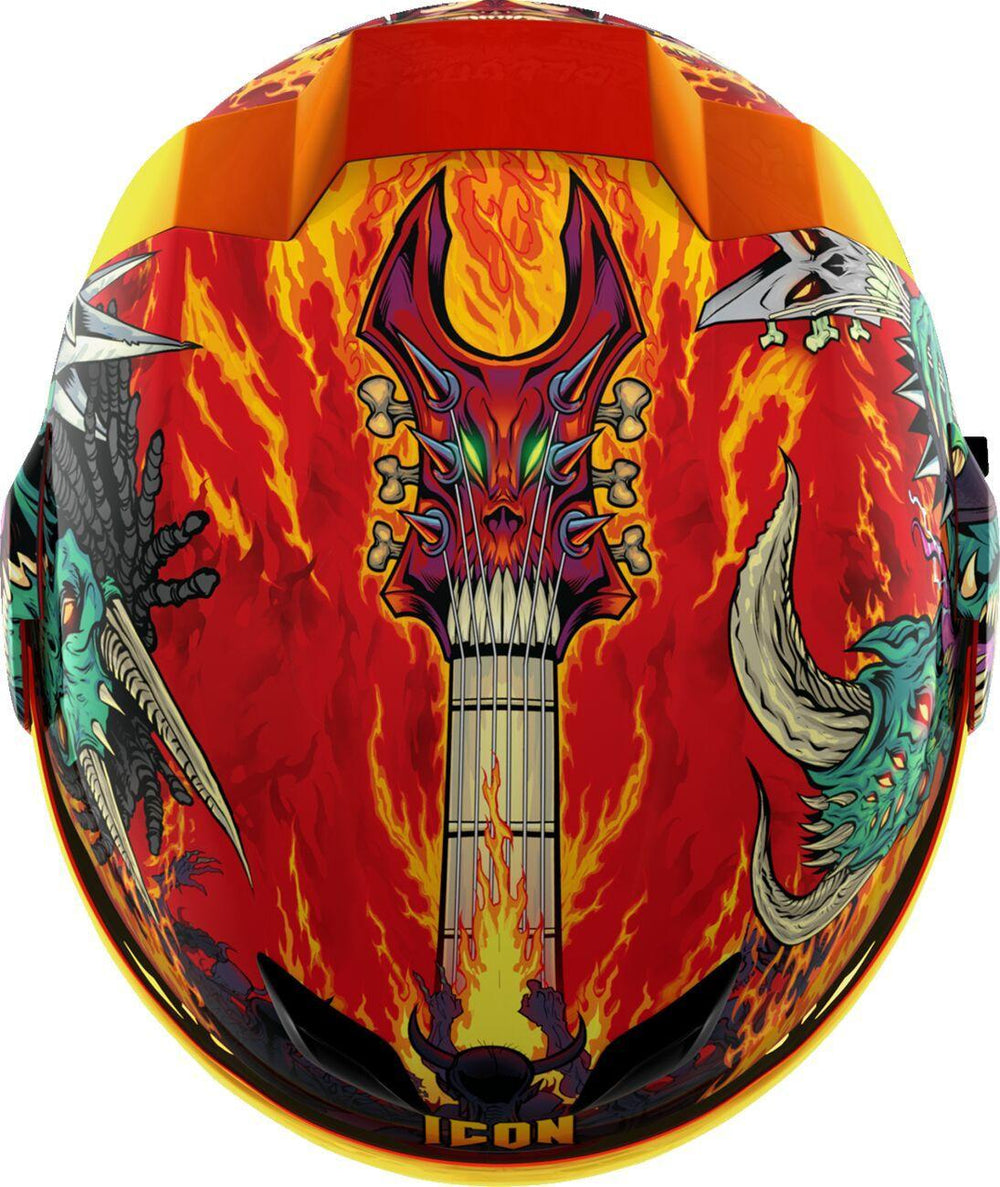 Icon Unisex Airflite Blegh MIPS Helmet - Red