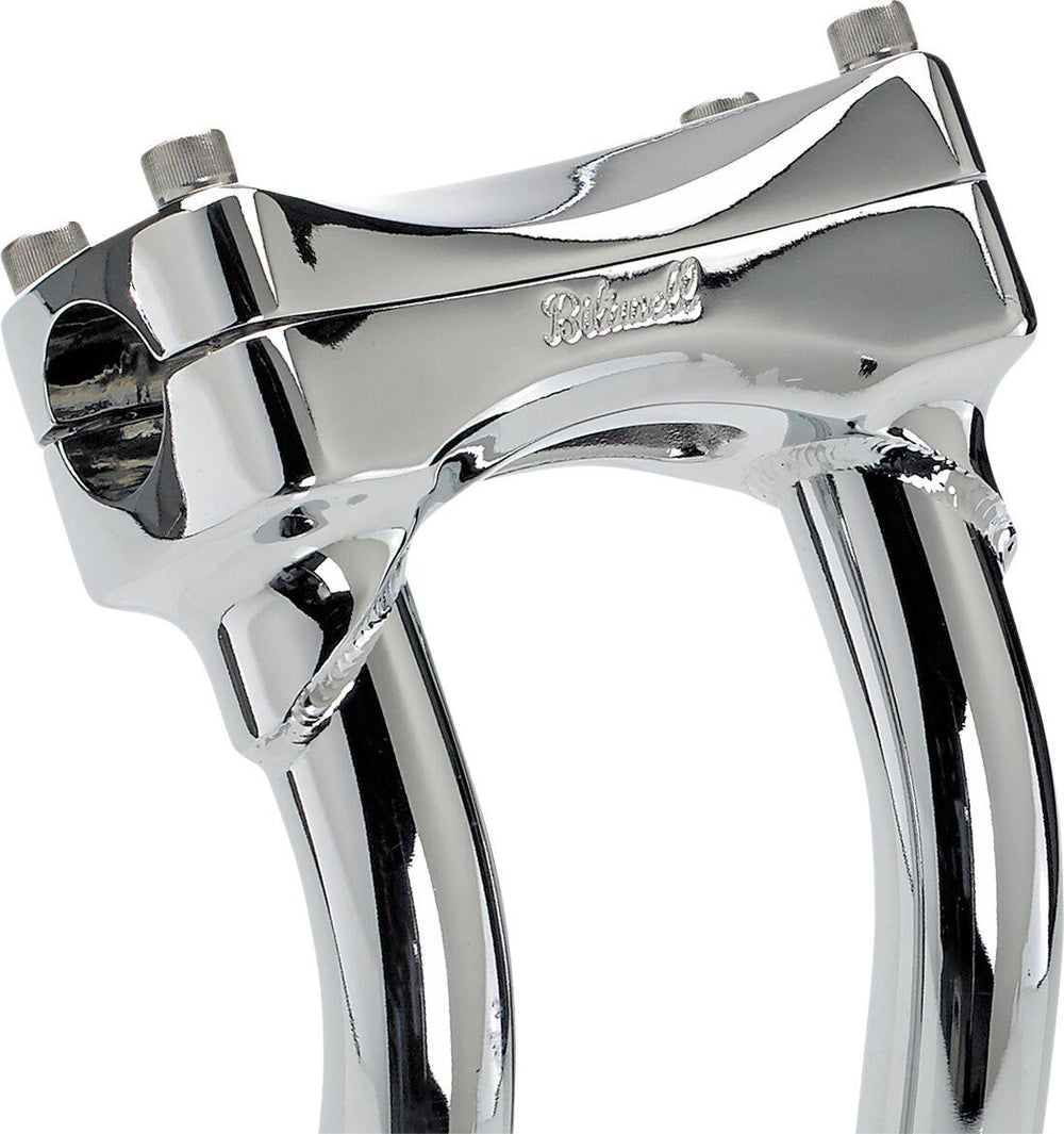 Biltwell Murdock O S Risers 25.5 cm (10") - Chrome