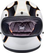 Biltwell Gringo Helmet - Black White