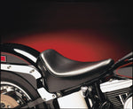 LE Pera Silhouette Deluxe Solo Seat For Harley Davidson FLST 1340 1986-1990 Plain - Black